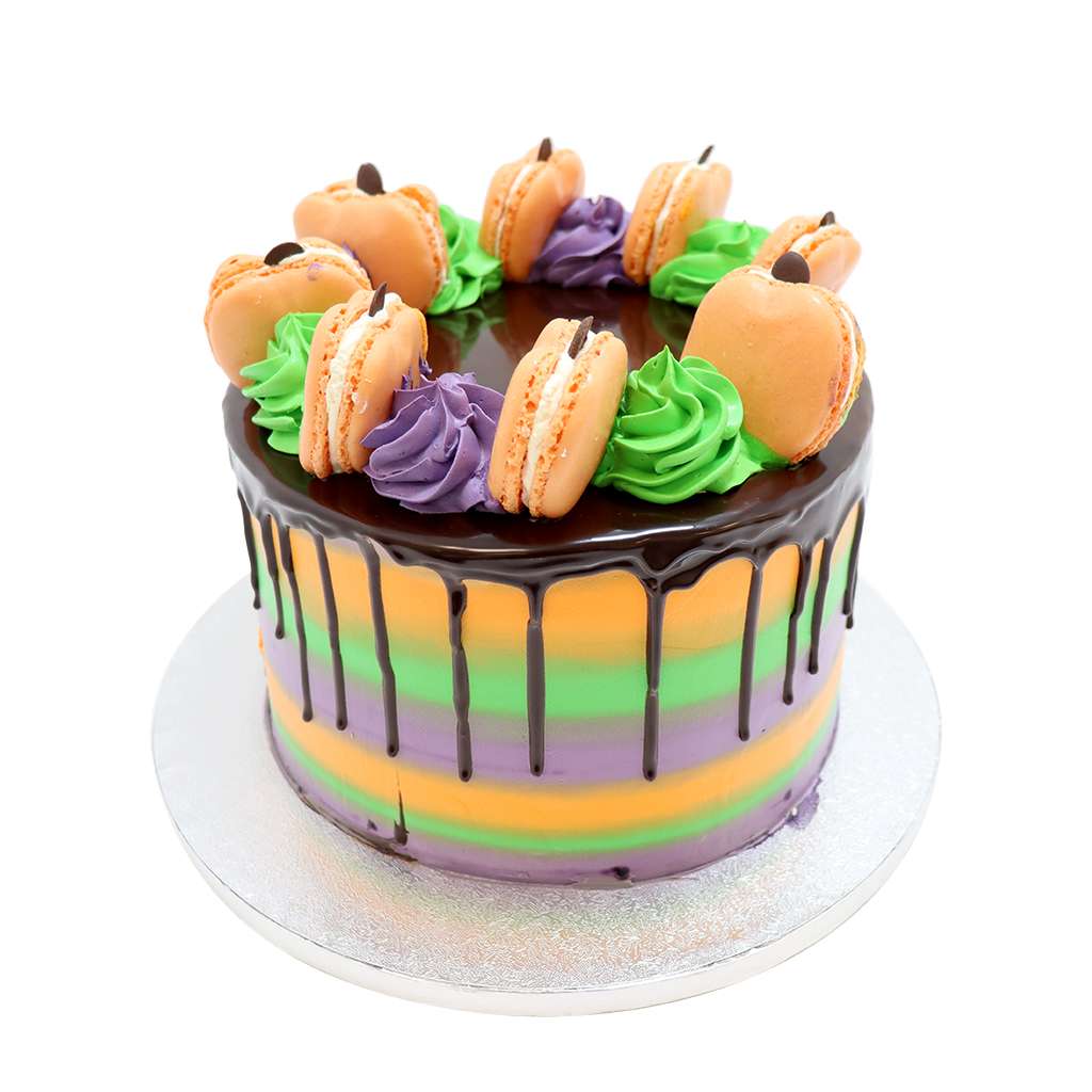 Pumpkin Macaron Cake | Cakes & Bakes
