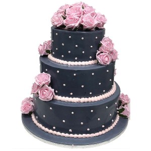Wedding Cake 51 - Hard Icing