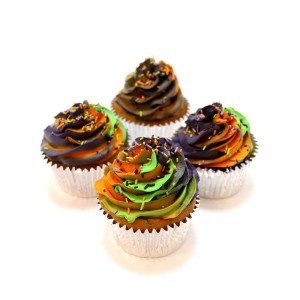 Spooky Swirl Cupcakes
