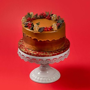 Christmas Gingerbread Wonderland Cake