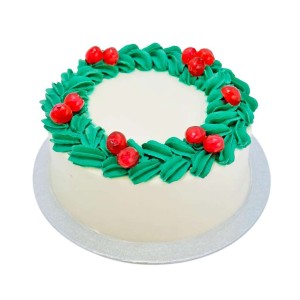 Christmas Wreath Cake