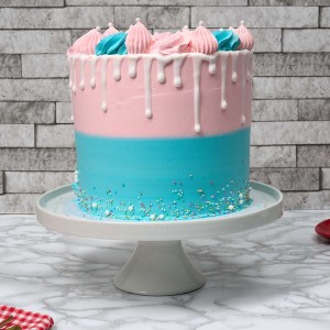 Gender Reveal Cake