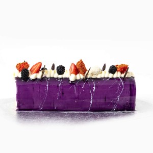 Royal Blueberry Roulade - Box of 8 Slices