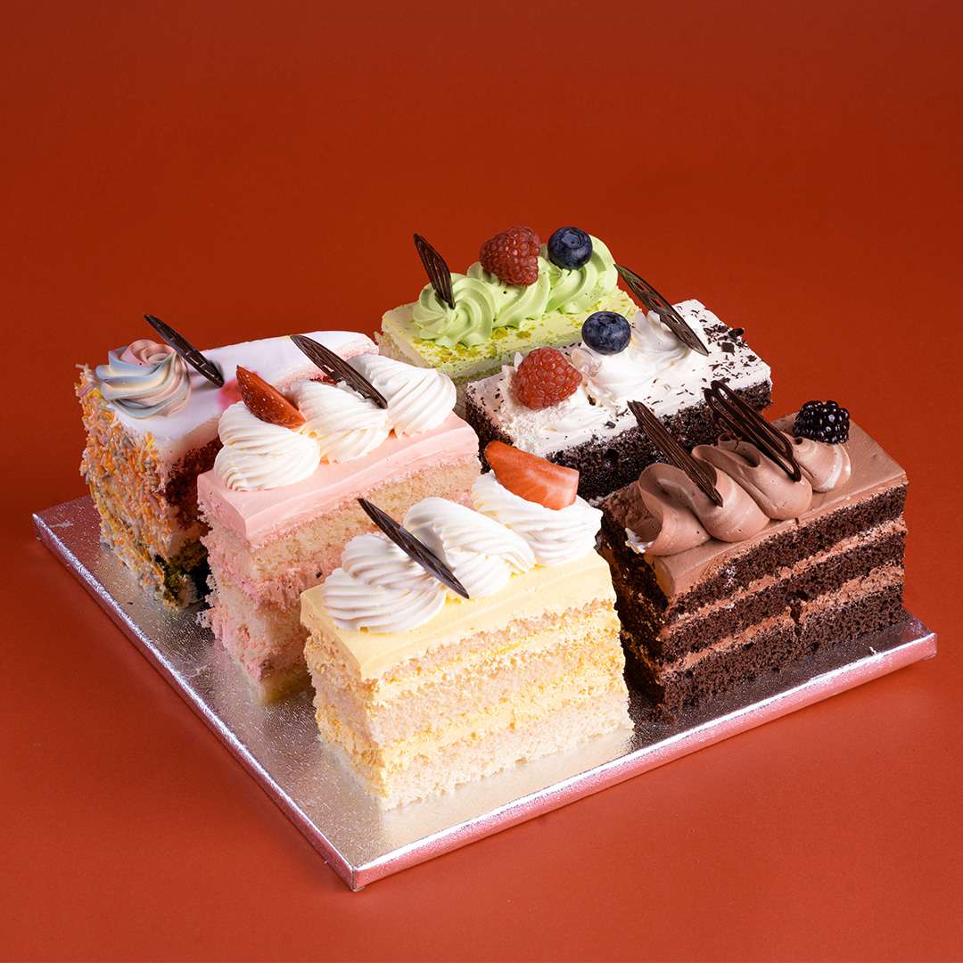 Assorted Cake Slices