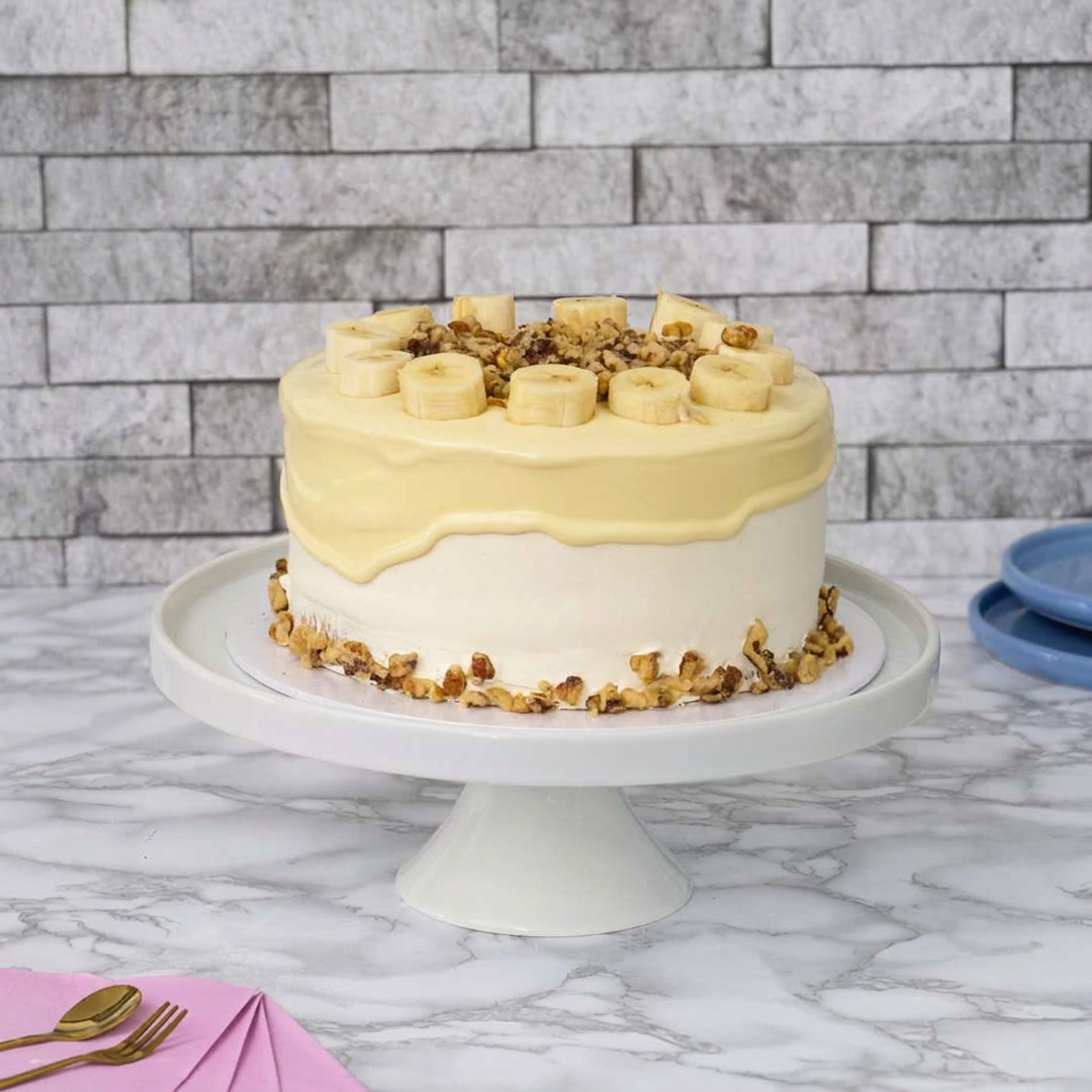 Banana Walnut Cake