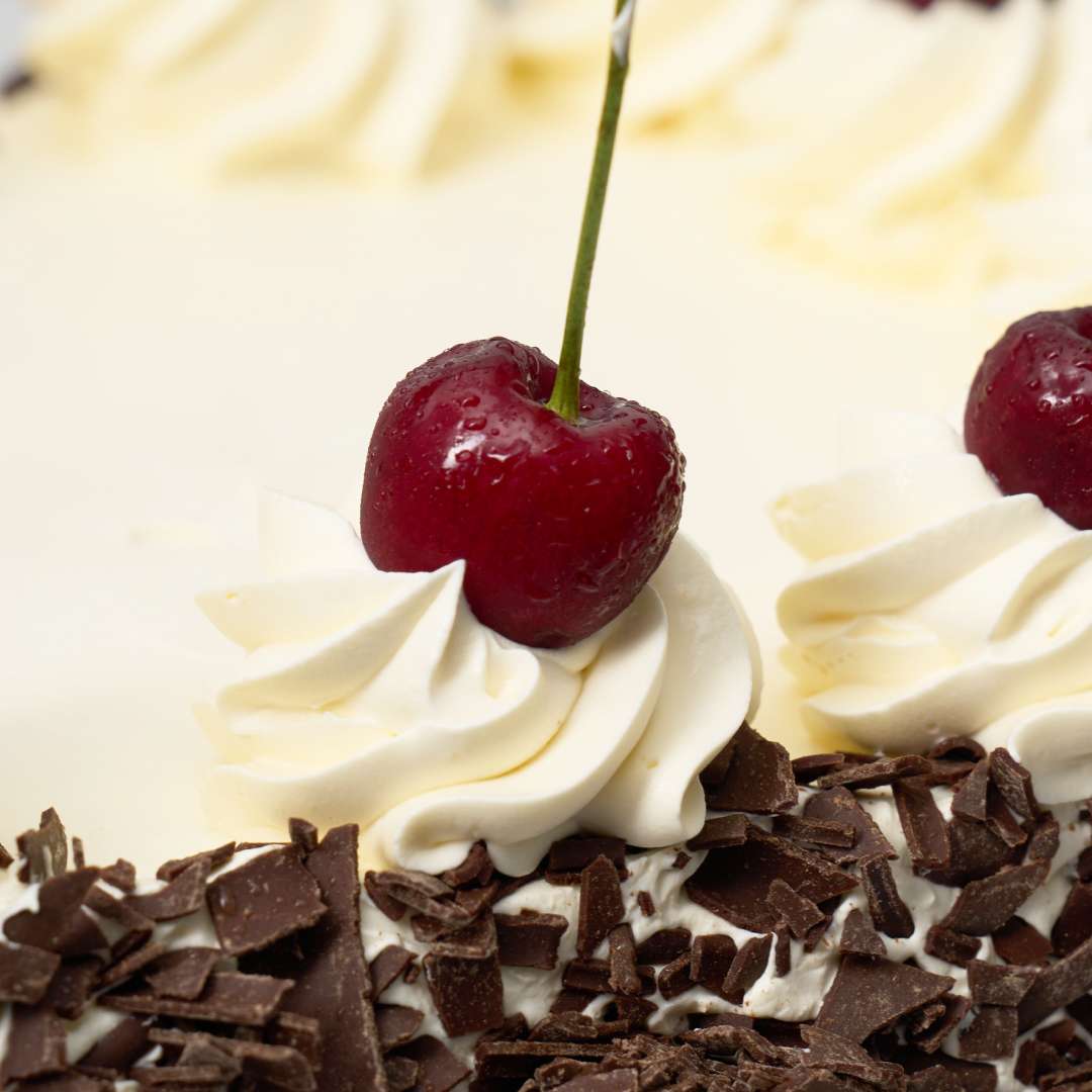 ChocoSnow Symphony Square Cake