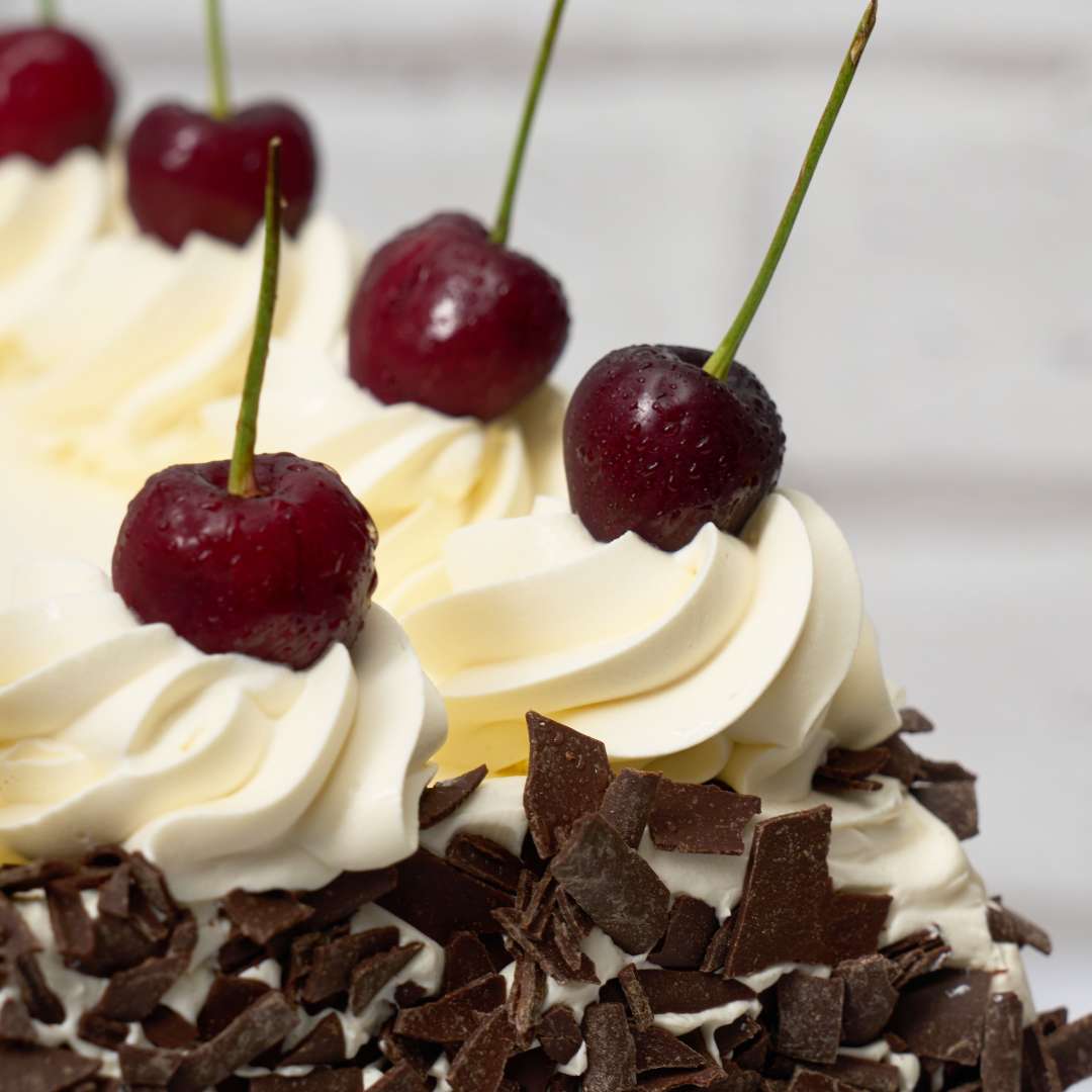 ChocoSnow Symphony Square Cake