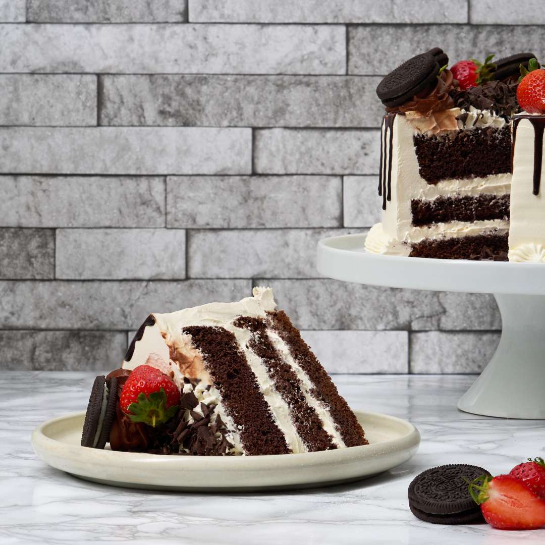 Choco Vanilla Cake
