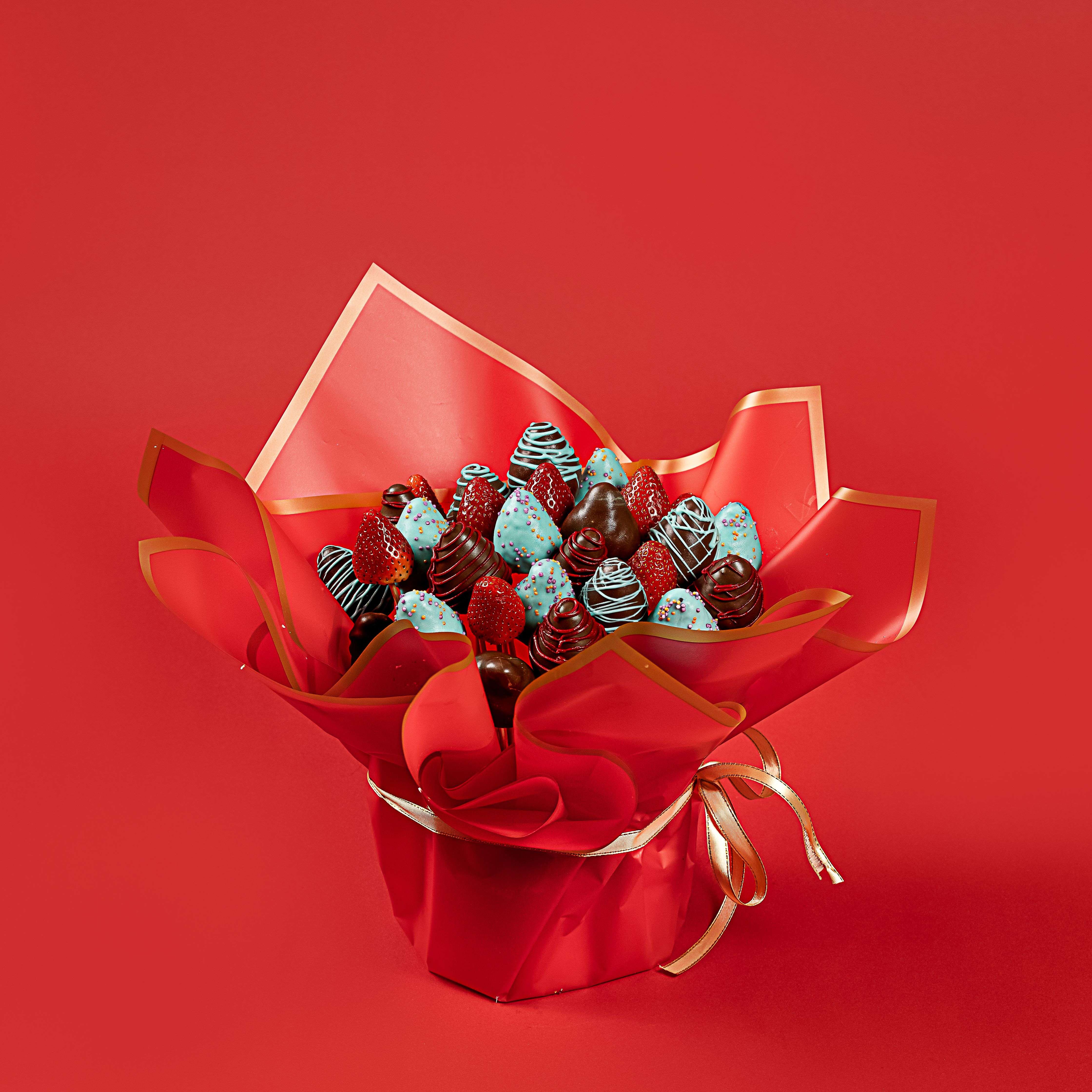 Christmas Fruit Bouquet