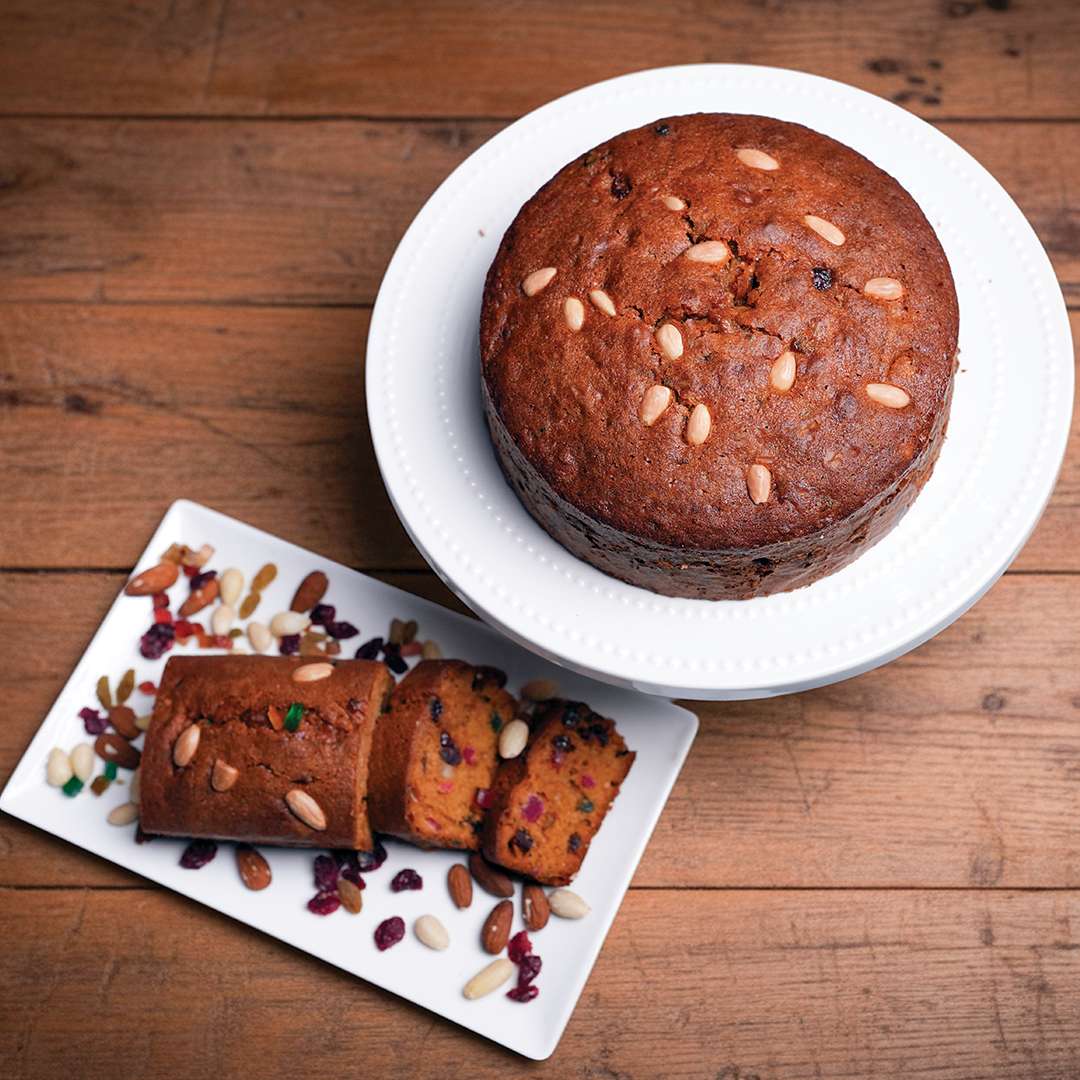 Christmas fruit cake