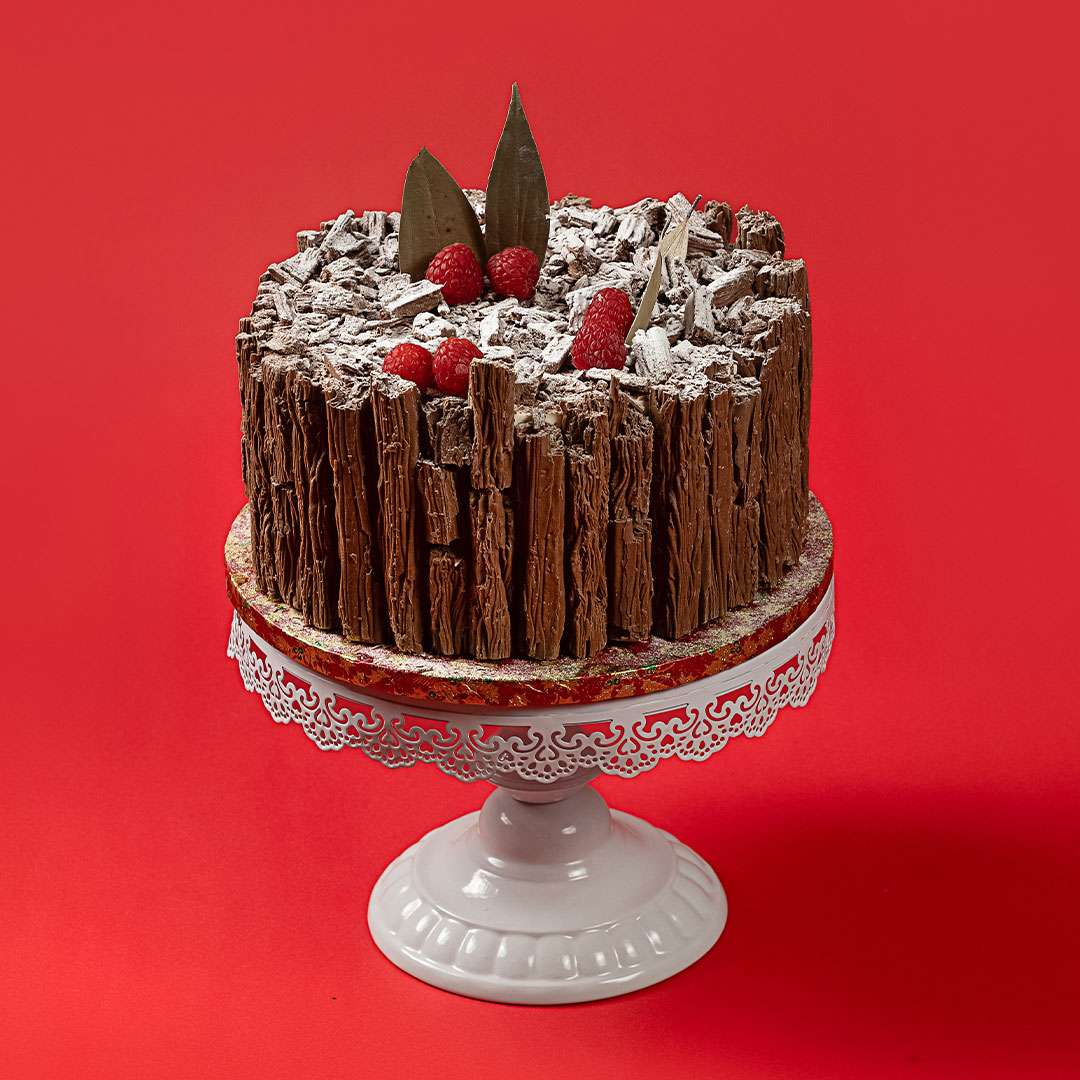 Christmas Woodland Winter Cake