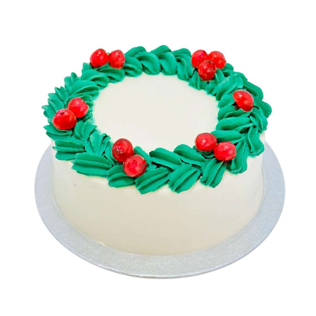 Christmas Wreath Cake