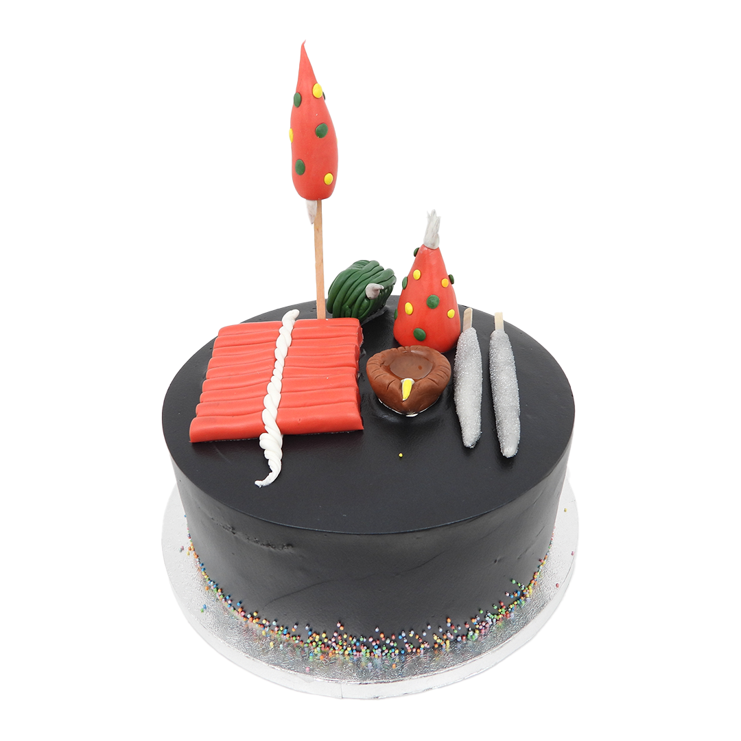 Fire work Fantasy cake