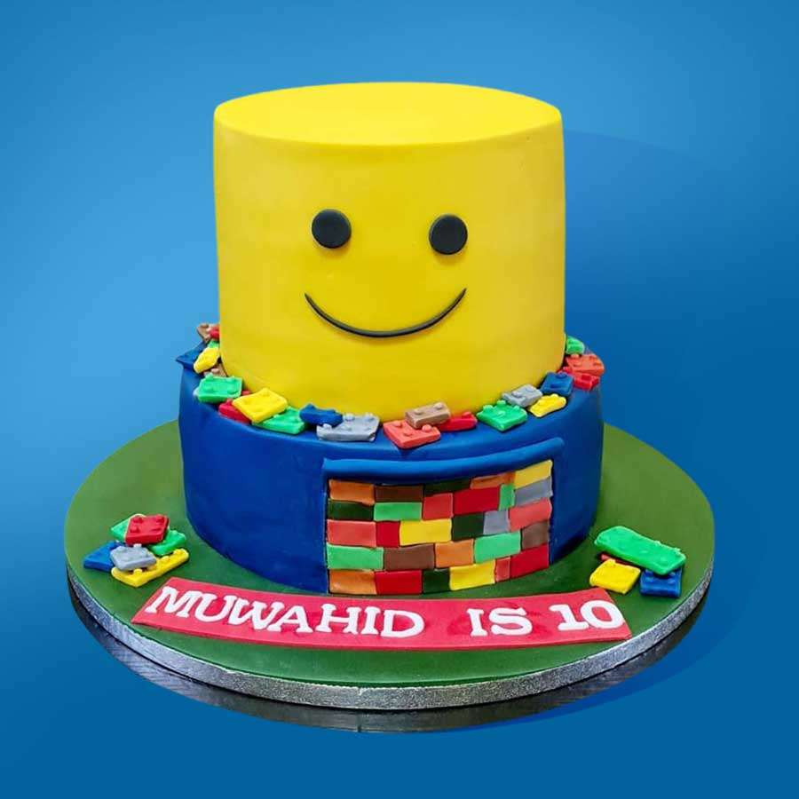 Lego two tier Cake