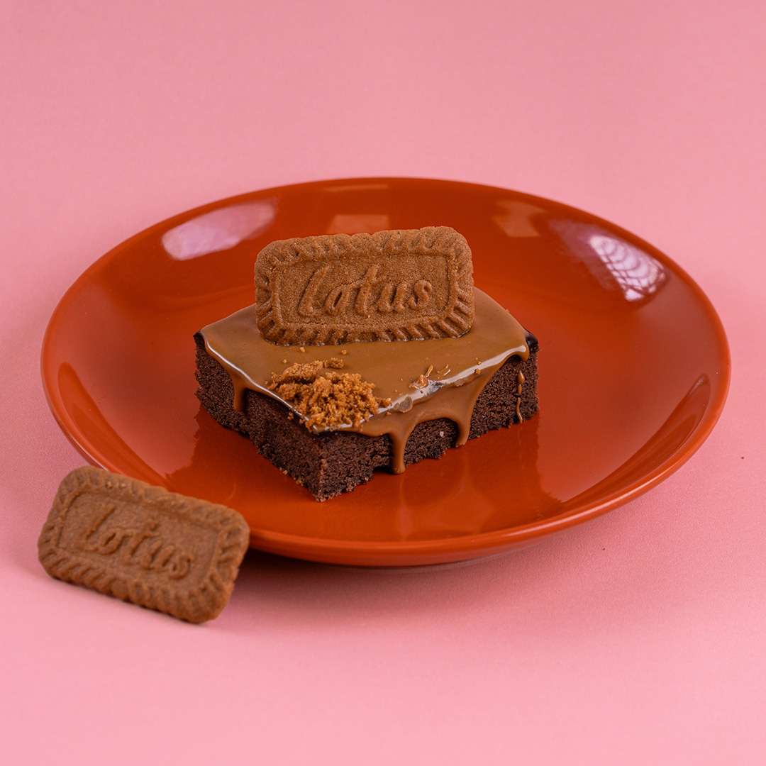 Lotus Biscoff Brownie