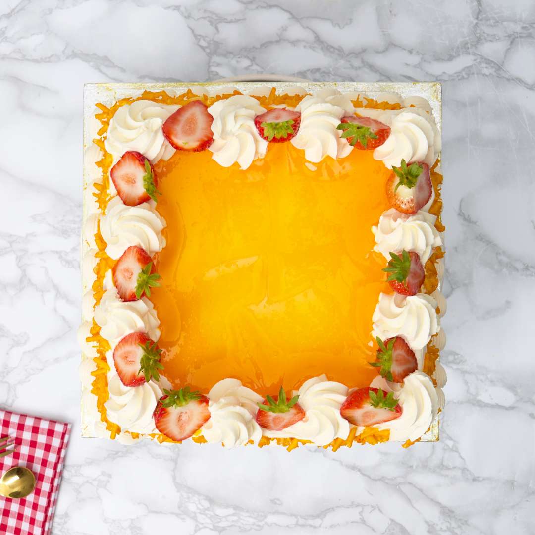 Mango Swirl cake