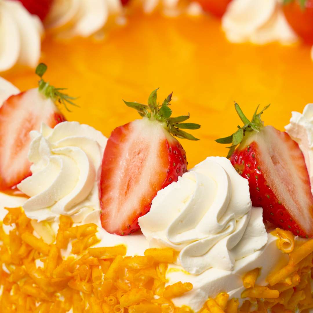 Mango Swirl cake