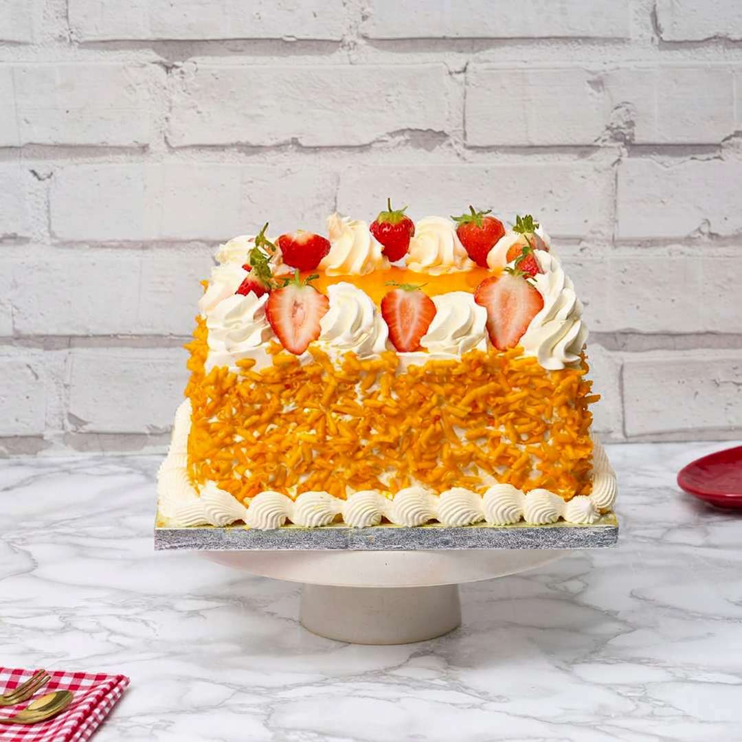 Mango Swirl cake