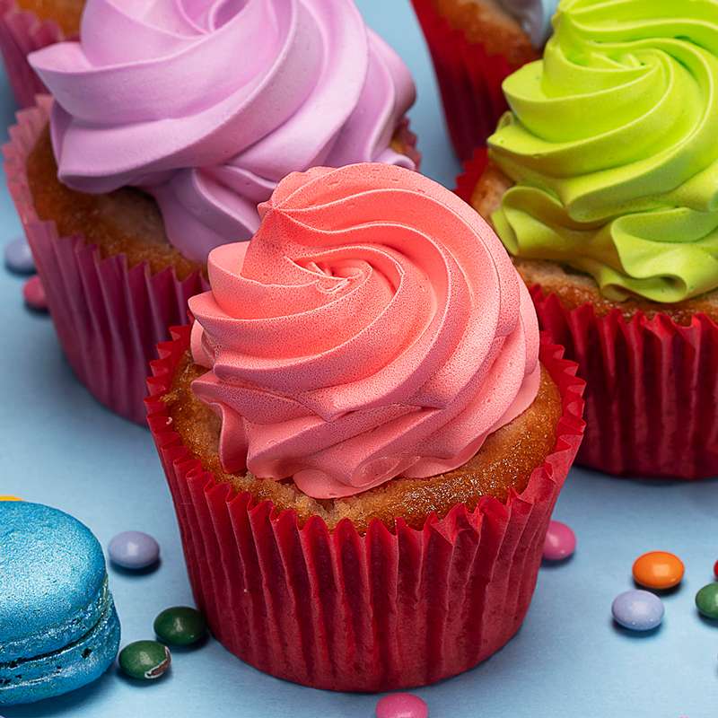 Colour Splash Cupcake
