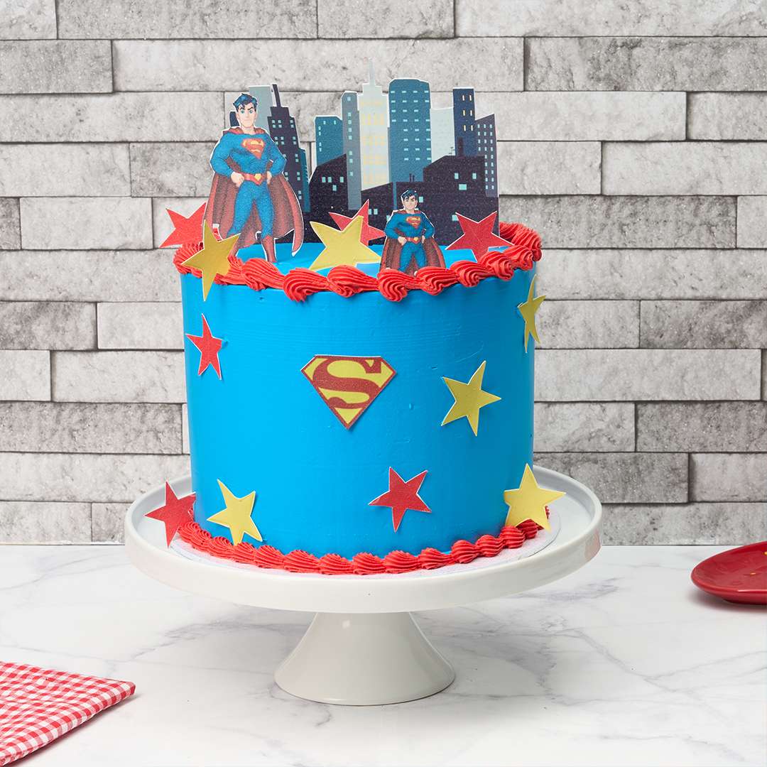 Superman cake
