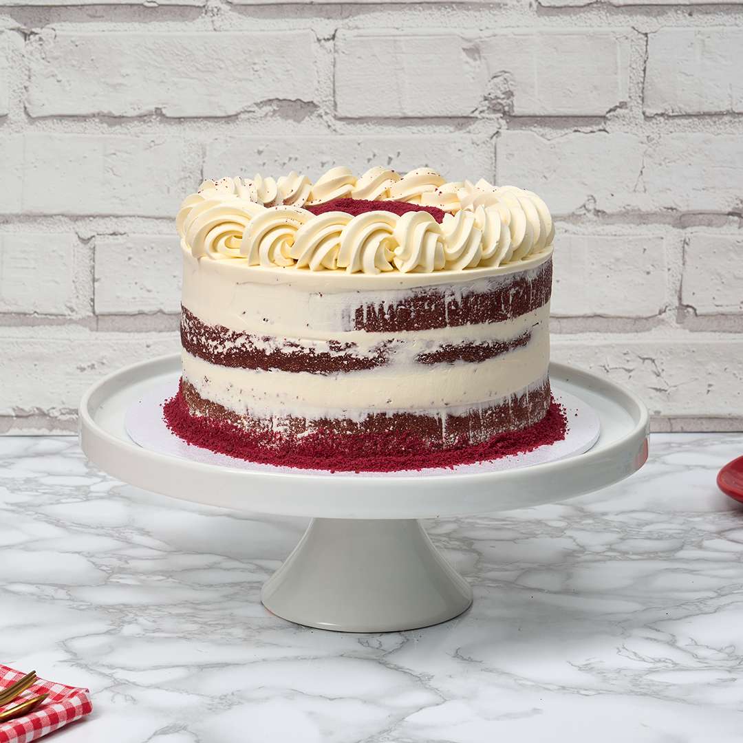 Vegan red velvet cake